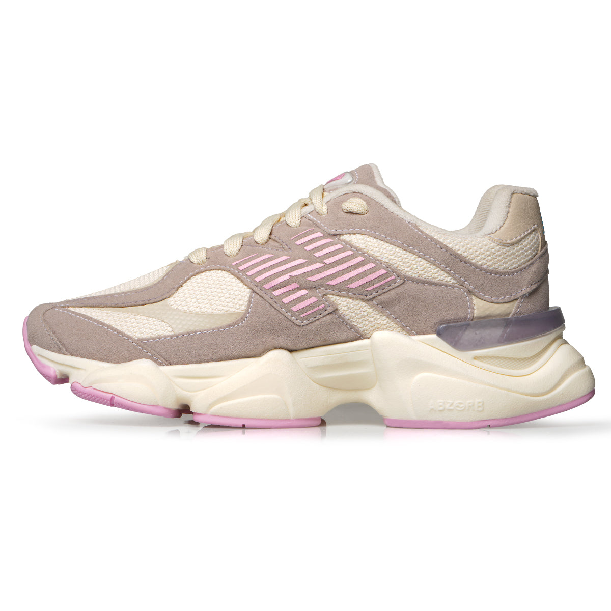 New balance 9060 (Cinza/azul/rosa bb)