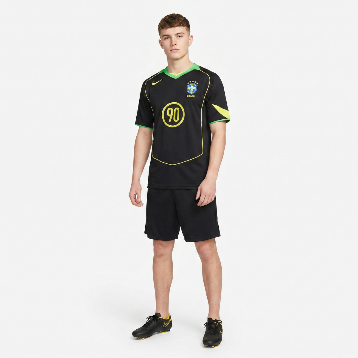 Camisa Seleção Brasileira Retrô - Total 90
