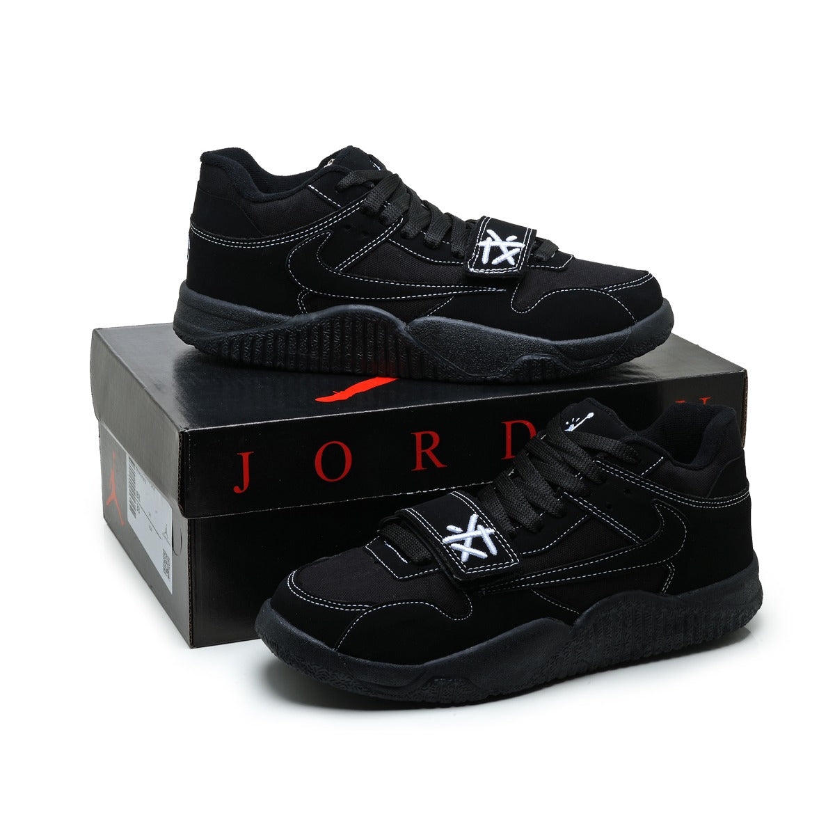 Jordan Travis scott jumpman Jack (Preto/preto)